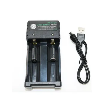 USB Įkraunama Baterija, įkroviklis, 18650 14500 / AA AAA 1.2 V, 3,7 V Ličio jonų Greitai 1/2/3 uosto laiko Tarpsnių 18350 Baterijų įkrovimas