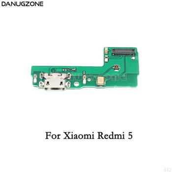 USB Įkrovimo Dokas Uosto Lizdas Jack Plug Jungtis baterijos Valdybos Flex Kabelis Xiaomi Redmi DĖMESĮ, 5A 6 5 Pro 5PRO / Redmi 5 Plius
