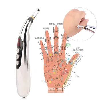 USB Įkrovimo Elektros Akupunktūra Pen Dešimtis Masažas Dienovidinio Energijos Lazerio Terapija Pen Skausmo Mini Stimuliacija Massager