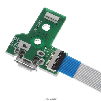 USB Įkrovimo lizdas Lenta Su 12 Pin Flex Kabelis JDS-030 PS4 Valdytojas liepos 271 Lašas laivas