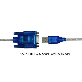 USB2.0 RS232 Moterų adapteris, Laidas USB į DB9 skylę female kabelio adapteris kasos etikečių spausdintuvas led ekranas skaitytuvas pos karšto