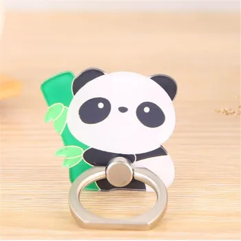 Uv spinduliuotė Panda Bear Mielas Gyvūnų Mobiliojo Telefono Stovas Laikiklis Piršto Žiedą, Išmanusis telefonas Animacinių filmų Turėtojas Stovėti Xiaomi 