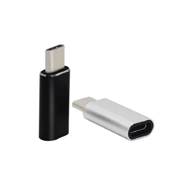 Už 8Pin Žaibo Moterų, Mikro USB/C Tipo Vyrų SYNC Mokestis Konverteris Adapteris, skirtas 