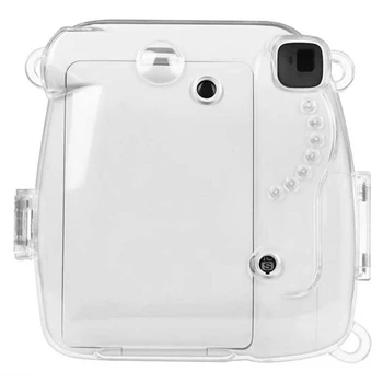 Už Instax Mini 8 9 Nešiojamų Skaidrus Fotoaparato Krepšys Apsauga Nuo Dulkių Apsaugine Danga Praktinių Lengvas Su Dirželį, Stabdžių Poveikio#2