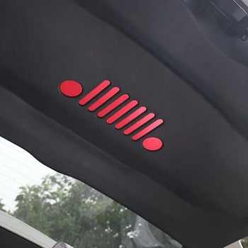 Už Jeep Renegade Naujausias Automobilis, Optikos Reikmenys, Galiniai Kamieno Saugojimo Durų Lipdukas Logotipas Ženklelis 9pcs