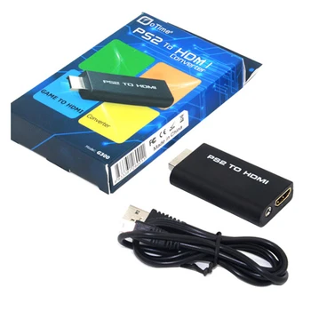 Už PS2 HDMI 480i/480p/576i Audio Video Converter Adapteris 3,5 mm Išėjimo Lempos Su iš Anksto Jutiklis Ps2 Hdmi Žibintų