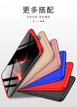 Už Xiaomi Mi 9 Atveju Sunku 3 1. Matinis Šarvai Hibridas Apsauginis galinis dangtelis atveju xiaomi mi 9 Se 9Se 360 visiškai padengti telefono apvalkalas