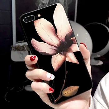 Už Xiaomi Poco X3 NFC / MI 8 Lite Atveju 3D Gėlių Įspausti Silikono Telefono Dėklai Xiaomi Mi 8 Pro 