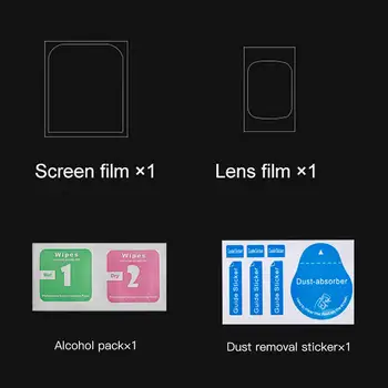 Vaizdo kameros Objektyvo apsaugos OSMO KIŠENĖJE, 2 stiklo Objektyvo Apsaugos Anti-Scratch, Anti-Kreko HD Grūdintas OSMO KIŠENĖJE, 2 Priedai