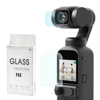 Vaizdo kameros Objektyvo apsaugos OSMO KIŠENĖJE, 2 stiklo Objektyvo Apsaugos Anti-Scratch, Anti-Kreko HD Grūdintas OSMO KIŠENĖJE, 2 Priedai