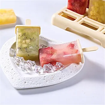 Vasara Namų Ice Cream Ice-lolly Pelėsių Popsicle Formos Dėklas Virtuvė 