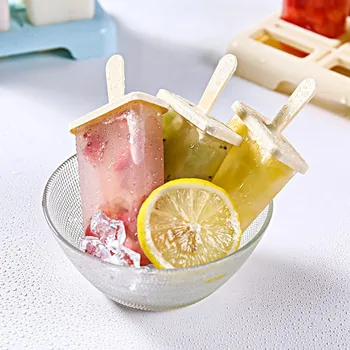 Vasara Namų Ice Cream Ice-lolly Pelėsių Popsicle Formos Dėklas Virtuvė 