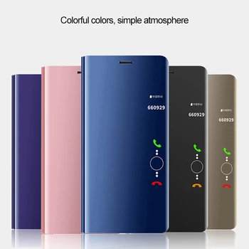 Veidrodis Smart Flip Case for Samsung Galaxy A20 Padengti Atveju 