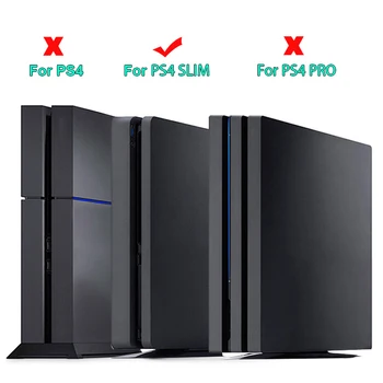 Vertikalus Stovas PS4 SLIM Konsolės Dokas Mount Turėtojas Play Station 4 S Priedai
