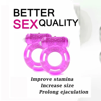 Vibruojantis Klitorio Stimuliatorius Tvirtesnės Varpos Pastatyti Gaidys žiedas Narve Erekcija Pagerinti Sekso Galimybė Produkto Sekso žaisliukai Vyrams Pora