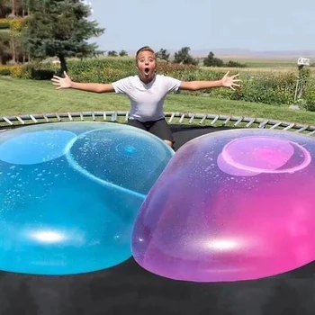 Vidurio Pripučiami Vandens Balionas Kamuolys 50 cm 40cm 70cm TPR Bubble Ball Be Oro Siurblys Lauko Vandens Parkas Tėvų-vaikų Žaislai