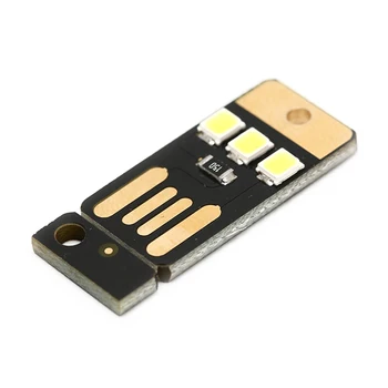 Vienas / 5vnt Mini Pocket Kortelė USB Power LED 