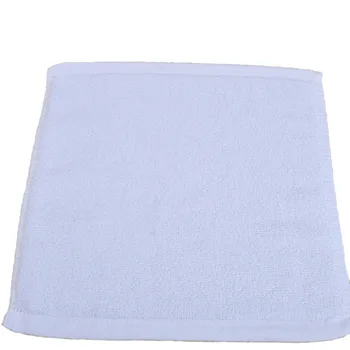 Viešbučio rankšluosčių Medvilnės mažas kvadratas veido rankšluostį Sutirštės medvilnės baltas kvadratas rankšluostį