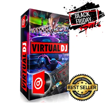 Virtual DJ Pro Infinity 2021 Programinės įrangos Maišymo Valdytojas 8.2.6 ✔️Pilna Versija✔️2021