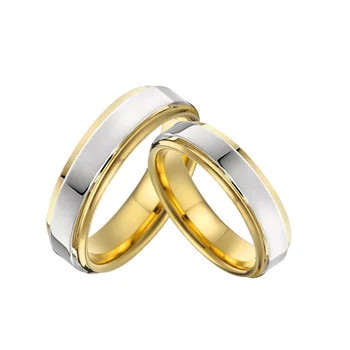 Visiškai JAV dydis nuo 5 iki 15 titano papuošalai pora vestuvių žiedai vyrams ir moterims Aljanso MEILĖS, santuokos piršto žiedą