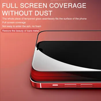 Visiškai Padengti Grūdinto Stiklo iPhone 11 12 Screen Protector, iPhone 12 Pro Max Screen Protector, iPhone X XR XS Max Stiklo plėvelės