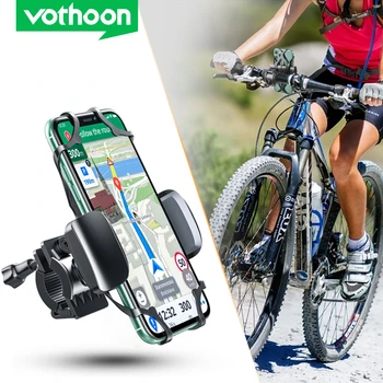 Vothoon Dviračių Telefono Laikiklis, Universalus Mobiliojo Telefono Laikiklis Dviračio Rankenos GPS Motociklo Stovas Laikiklis iPhone 12 Pro 