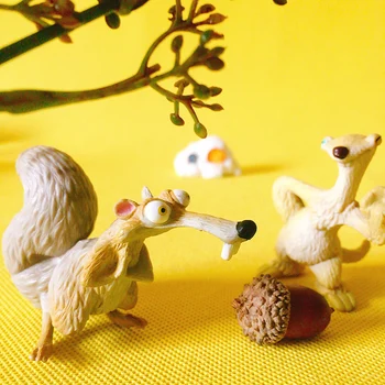 Voverė/tinginys/doll house/miniatiūros animal/mielas/pasakos sodo gnome/samanų terariumai, dekoras/bonsai/DIY reikmenys/statulėlės/žaislų/modelis