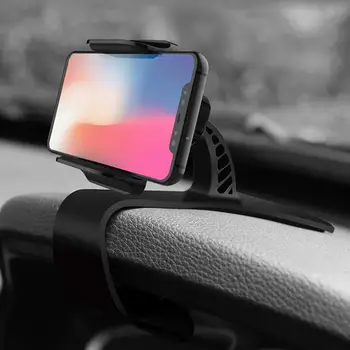 XMXCZKJ Naujausias 360° Sukimosi Reguliuojamas HUD Automobilio prietaisų Skydelyje Telefono Laikiklis GPS Apkaba Stovėti 