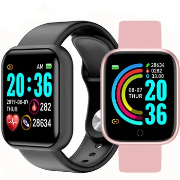Y68 Smart Žiūrėti T500 Plius Fitneso Smartwatch Širdies ritmo Monitorius Kraujo Spaudimas Sporto Apyrankė 