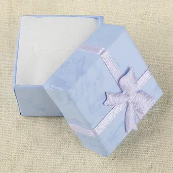 YCDC 10colors 4*4*3cm maži papuošalai, auskarai apyrankės žiedo dovanų pateikti dėžutė kvadratinė dėžutė atveju festivalio vestuvių kalėdų