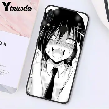 Yinuoda Anime mergaitė animaciją japonija mielas veidas Telefoną Atveju Xiaomi Redmi 7 Pastaba 8T Redmi 5plus 6A Note8 4X Note8Pro