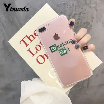 Yinuoda Breaking Bad Parduoti Kietas Telefono dėklas skirtas Apple iPhone 8 7 6 6S Plus X XS max 5 5S SE XR Dangtis