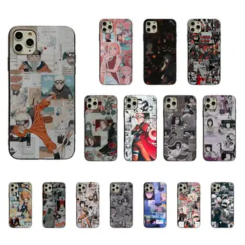Yinuoda Sasuke Naruto Telefono dėklas Soft Case For iPhone 11 12 pro MAX 8 7 6 6S Plus X XS MAX 5 5S SE XR Fundas Rubisafe