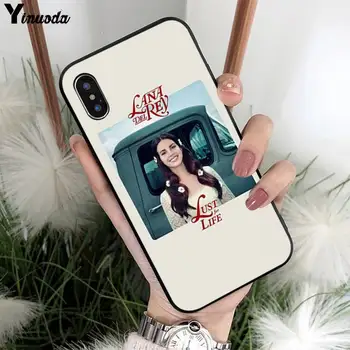 Yinuoda Seksuali dainininkė, modelis Lana Del Rey Telefono dėklas Skirtas iphone 12pro max 11 pro XS MAX 8 7 6 6S Plus X 5 5S SE 2020 XR atveju