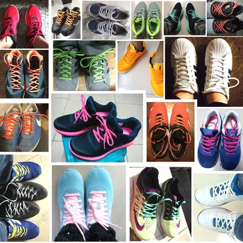 YJRVFINE Ovalo Atletiškas batų raišteliai Prekės Aukštos Kokybės Puse Raundo Batų Raišteliai už Sneaker Sporto Batai Bootlaces 1 Pora Didmeninės