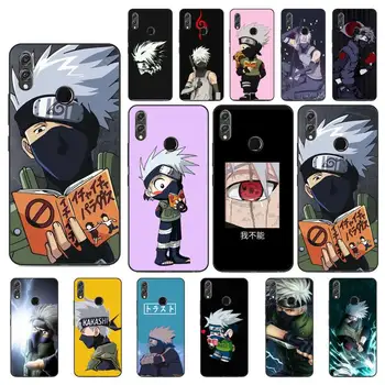 YNDFCNB anime Naruto Kakashi Minkštas Telefono Dangtelis Huawei Honor 8X 8A 9 10 20 Lite 30Pro 7C, 7A 10i 20i