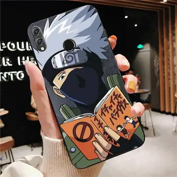 YNDFCNB anime Naruto Kakashi Minkštas Telefono Dangtelis Huawei Honor 8X 8A 9 10 20 Lite 30Pro 7C, 7A 10i 20i