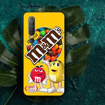 YNDFCNB M&M ' s Šokoladiniai Nutella Butelis Mobilųjį Telefoną Atveju RedMi pastaba 4 5 7 8 9 pro 8T 5A 4X atveju