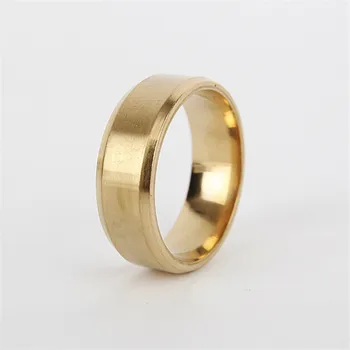 ZORCVENS 2020 Naujas Mados Žavesio žiedas Papuošalai vyrams iš nerūdijančio plieno, Aukso/sidabro spalvos/Juoda Žiedai Moterims