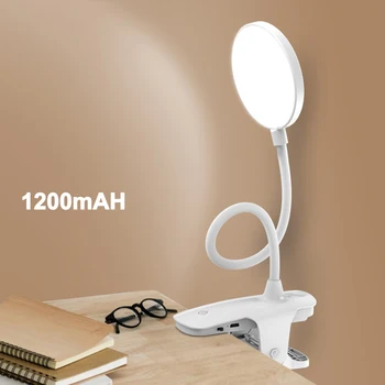 Įrašo Belaidžio Stalo Lempa Studijų Touch 1200mAh Įkraunamas LED Skaitymo Stalo Lempos USB Lentelė Šviesos Flexo Lempas, Stalo Karšto