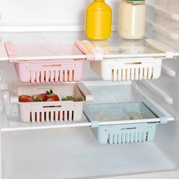 Šaldytuvas Šaldytuve stalčiuko organizatorius Maisto stalčių Konteineris Lauke Vaisių Laikymo Lentynos, krepšelis, dėklas virtuvės reikmenys