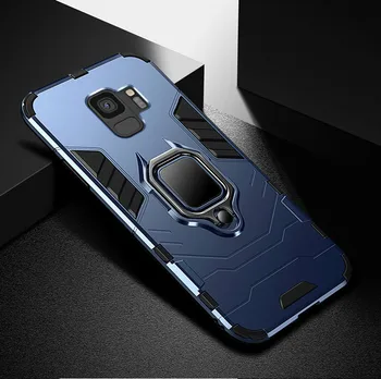 Šarvai Metalinio Žiedo Atramą Dangtelis Skirtas Samsung Galaxy S8 S9 S10 J4 J6 Plius A7 A9 2018 10 Pastaba Pro A50 A50S A30 A30S S10e A750 Atveju