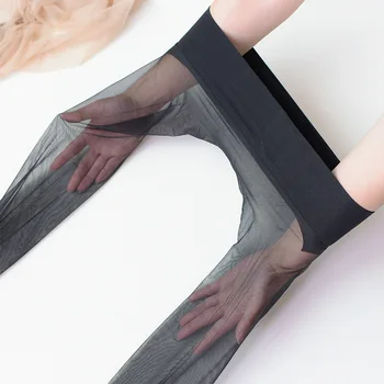 Šilkiniai sklandžiai kojinės 360 pėdkelnės pirštai visiškai skaidri, itin plona jokių pėdsakų seksualus nematomumas