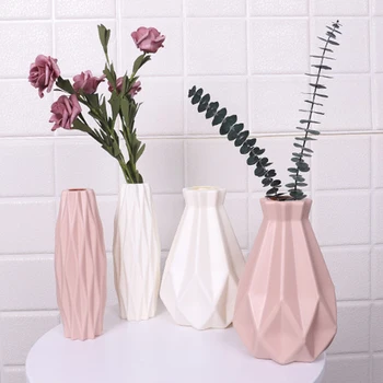 Šiuolaikinės vazos apdailos namų Šiaurės Stiliaus Keraminių Gėlių kompozicijų Kambarį Origami gėlių puodą, Namų interjero Puošimas