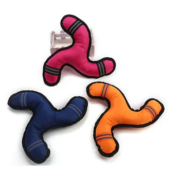 Šuo Plaukioja Diskai Žaislai Atspindintis Boomerang Bite Atsparus Pet Mokymo Smiginio Kramtyti Žaislas, Skirtas Mažas Vidutinis Didelis Šunys