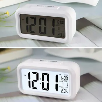 Žadintuvas Didelis Ekranas Su Kalendoriniais Namų Biuro Stalo Laikrodis Atidėti Elektroninių Vaikai Laikrodis LED Stalinis Skaitmeniniai Laikrodžiai
