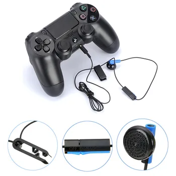 Žaidimų Ausinės Ausinės Su Mikrofonu ON/OFF Kontrolės Sony Playstation 4 PS4 Valdytojas Žaisti Žaidimą ausinės žaidimų ausinės