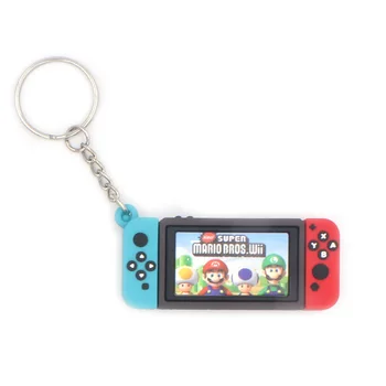 Žaidimų Konsolės Keychains Mario Žaidimas Periferinių Paketų Prižiūrėtojų Raktinę Mielas Gamepad Draugu Kreiptuką Key Chain Bag Automobilių Kabinti Raktų Žiedas