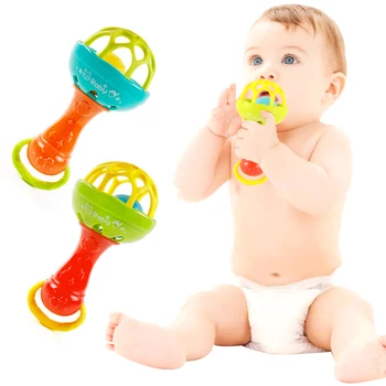 Žaislai 0 12 Mėnesių Kūdikių Barškučių Vaikams mokomieji Žaislai Sugriebti Kamuoliai Naujai Lopšių Vežimėlio Minkštos Saugos Vertus Varpai