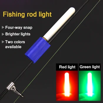Žvejyba Plaukti LED Elektros Plaukti Šviesos Žvejybos Reikmenys Šviesos Elektroninių Plaukti Su Baterija Žuvų Plūdurus Spręsti Priedai